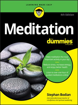 cover image of Meditation for Dummies